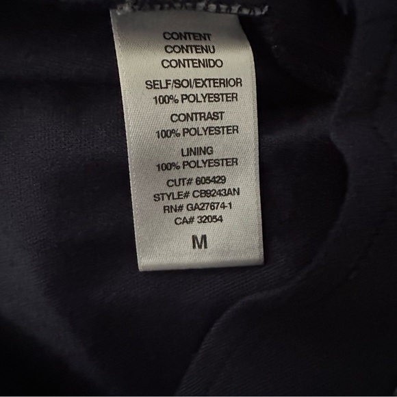 Eva Franco Blue Black Checkered Maxi Skirt medium tiered elastic waist - Picture 4 of 7